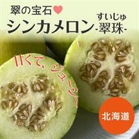 シンカメロン（翠珠-すいじゅ-）2.5kg（お届け日指定不可）