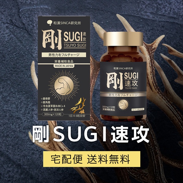 【定期】剛SUGI 速攻 [120粒] 1個