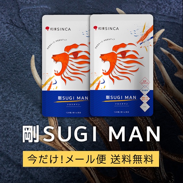 剛SUGI MAN [120粒]2個【セール特価】＊ 