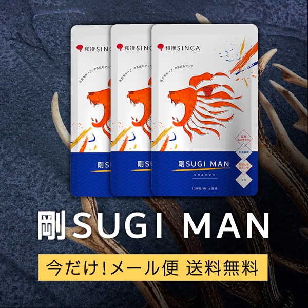 剛SUGI MAN [120粒]3個【セール特価】＊ 